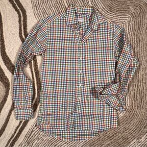 ETRO plaid dress shirt ⭐️ excellent condition ⭐️ size 38